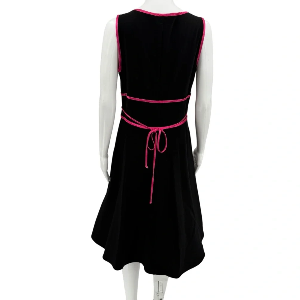 Y2K Rampage Punk Pink Black Tulle Hoco Dress 13 - Picture 6 of 8